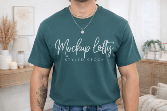 Blue Spruce Mockup for Professional Design