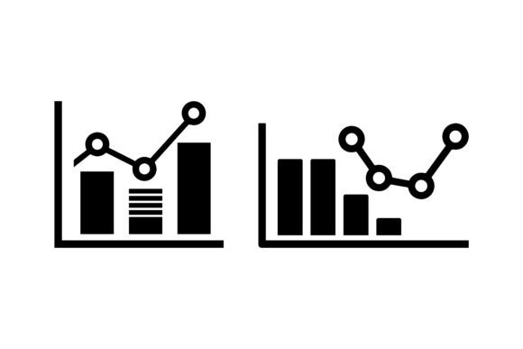 Data Analytics Chart Vector Icons