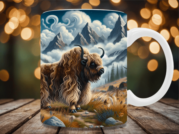 Mystic Mountain Yak Wildlife Mug Wrap: A Strategic Tool for Creative and Practical Use