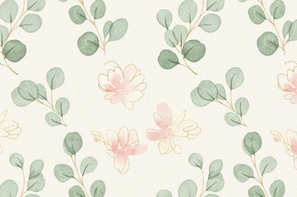 Soft Watercolor Floral Seamless Pattern: A Delicate Collection for Every Creative Need