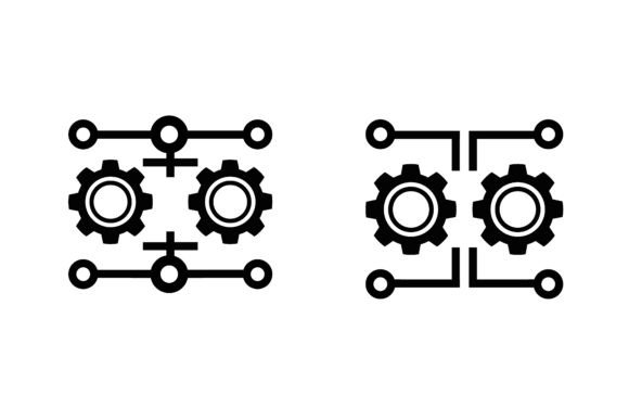 System Automation Gear Vector Icons: A Modern Solution for Tech Design