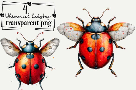 Whimsical Ladybug Clipart: A Creative Resource for Everyone